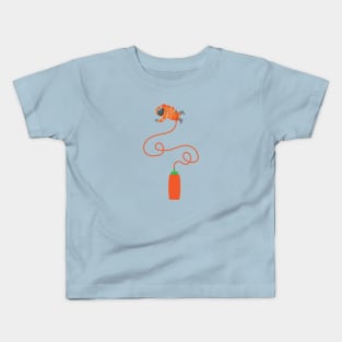 Space Condiment Hot Sauce Kids T-Shirt